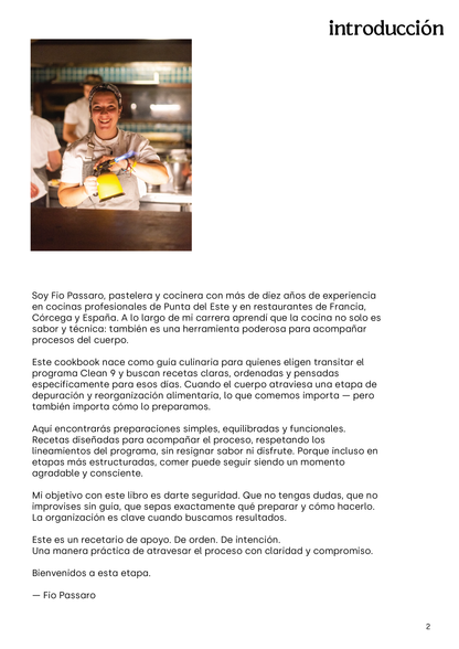 Cookbook | Clean 9 - Cenas y Almuerzos
